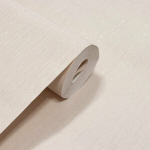 Papel de Parede Linho Riscas Pérola Brilho Glitter -