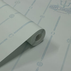 Papel de Parede Vinilizado Infantil Azul Naval - PDI1600