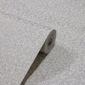 Papel de Parede Vinílico Tipo Mica Cinza c/ Prata PDILA68