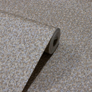 Papel de Parede Vinílico Tipo Mica Marrom Claro c/ Cinza PDILA69