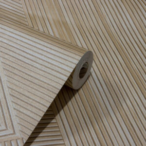 Papel de Parede Vinílico Madeira Filetada Clara PDT1303