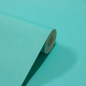 Papel de Parede Vinílico Linho Azul c/ Glitter Dourado PDI0016