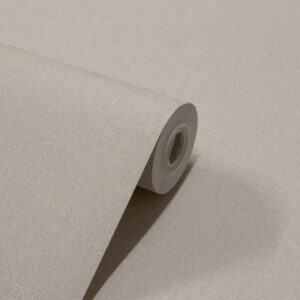 Papel de Parede Vinílico Linho Cinza Claro PDI0186