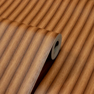 Papel de Parede Vinílico Madeira Filetada Marrom PDT0905