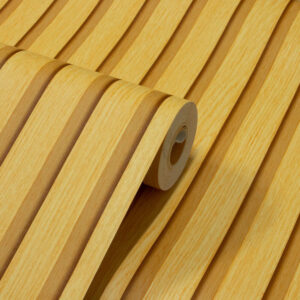 Papel de Parede Vinílico Ripado Amarelo PDT6007