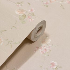 Papel de Parede Vinílico Florzinhas Rosas PDF9600