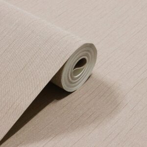 Papel de Parede Vinílico Linho Marrom c/ Brilho PDI9603