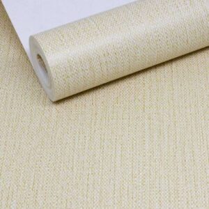Papel de Parede Vinílico Linho Bege PDI9635