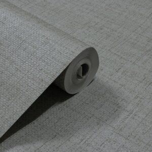 Papel de Parede Vinilico Linho Verde c/ Trama PDL5585