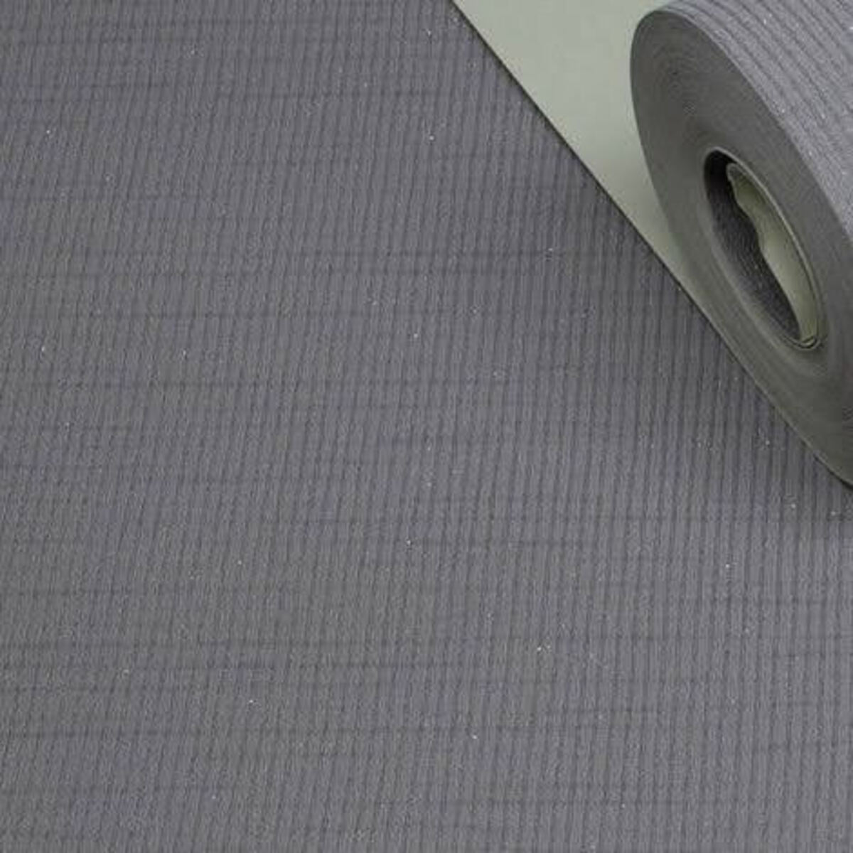 Papel de Parede Vinílico Texturzado Cinza c/ Brilho PDL9604